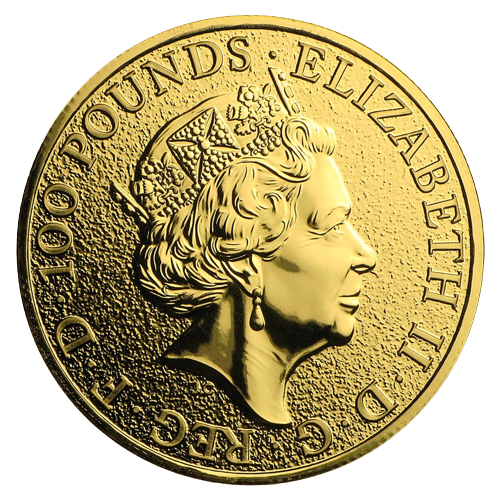 Great Britain Queens Beast 1 oz Gold Coin BU - Image 2
