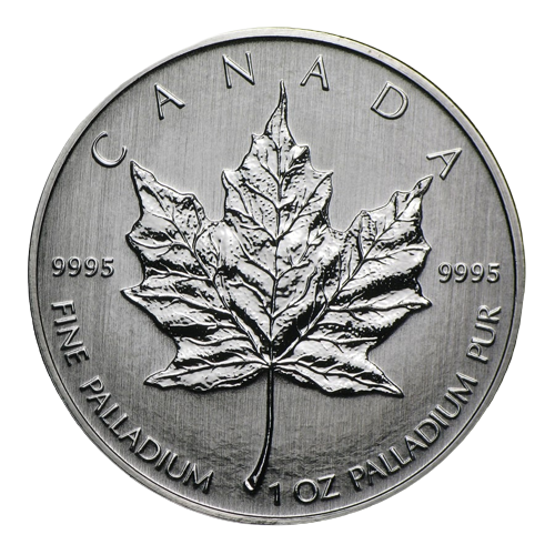 Canadian Maple Leaf 1 oz Palladium Proof Coin